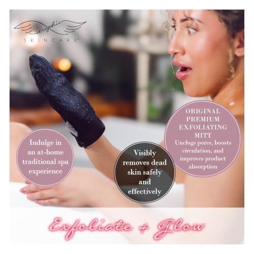 Original Premium Exfoliating Gloves for Body 2pc - Body Scrubber - Product Imagery