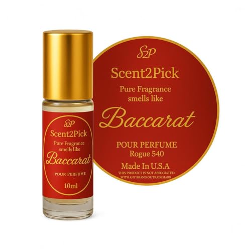 Baccarat Rouge 540 ROLL-ON SCENT OIL - 10ml Alcohol-Free - Product Imagery