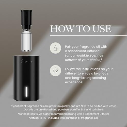 Scentiment Five Diffuser Oil - Premium Fragrance Oil Refill - - Product Imagery