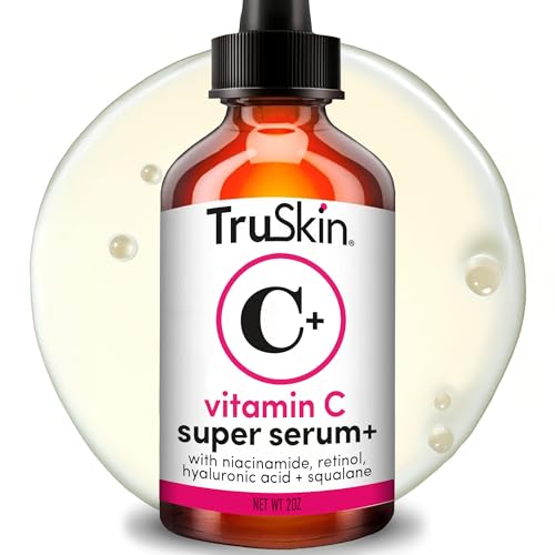 TruSkin Vitamin C Super Serum for Face 5 Skin Benefits 2 fl - TruSkin Official Imagery - 1