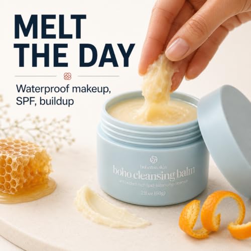 Bohemia Skin | Boho Cleansing Balm | Waterproof Makeup Remover | - Product Imagery