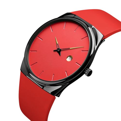 Fashion Wrist Watches for Men Casual Waterproof Unisex Analog - Product Imagery