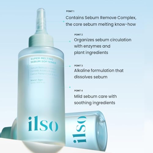 ILSO Melting Sebum Softener 5.29 fl oz, Sebaceous Filament Care - Product Imagery