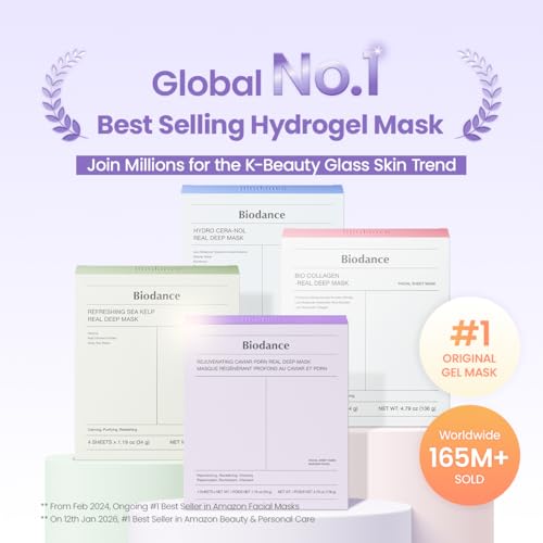 BIODANCE Rejuvenating Caviar PDRN Real Deep Mask, Overnight - Product Imagery
