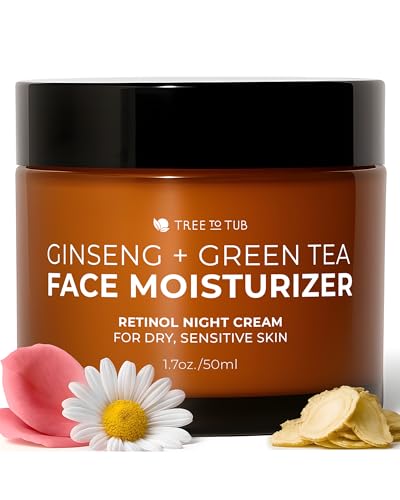 Tree To Tub Ginseng Green Tea Retinol Night Cream for Fine - Tree To Tub Official Imagery - 1