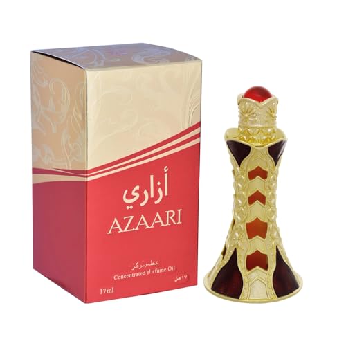 Khadlaj Azaari Concentrated Perfume Oil for Unisex, 0.57 Ounce - Product Imagery