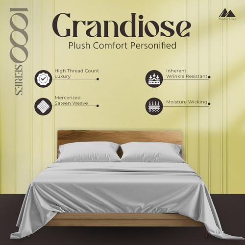 Mayfair Linen 100% Pure Egyptian Cotton Sheet Queen Size - - Product Imagery