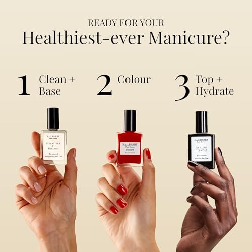 Nailberry L'Oxygéné Oxygenated Nail Lacquer | Grateful | Deep - Product Imagery