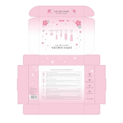 LAIKOU Skin Care Set JAPAN SAKURA Women Beauty Gift Sets Skin - Product Imagery