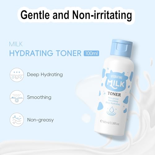 Milk Skin Care Set for Kids, 12 IN 1 Moisturizing & Gentle Milk - Product Imagery