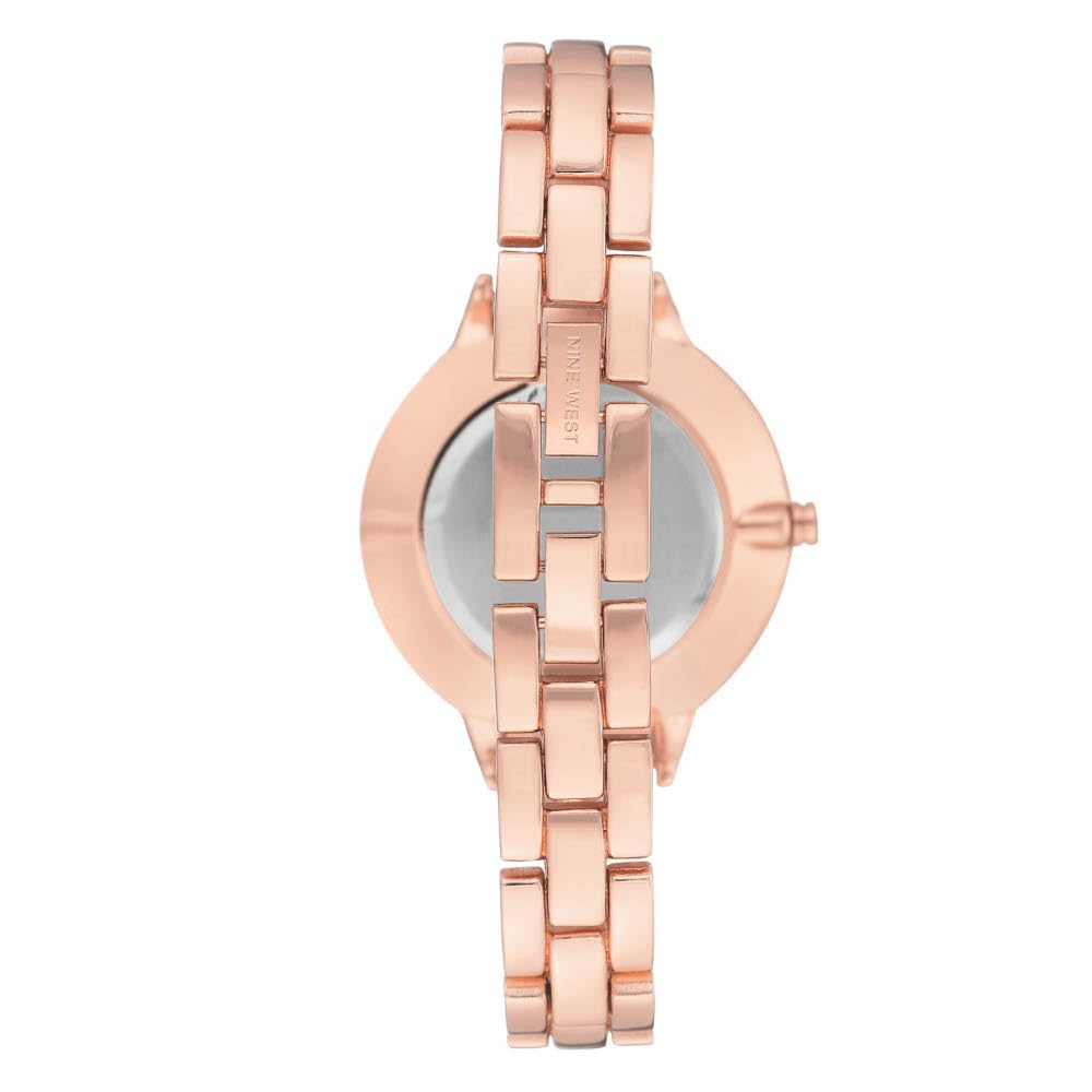 Nine West Women s Floral Dial Bracelet Watch - Nine West Official Imagery - 4