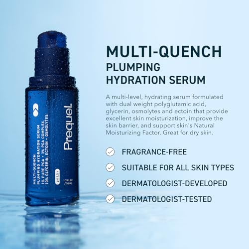 Prequel Skin Multi Quench Hydration - Plumping Serum Dry Skin - Product Imagery