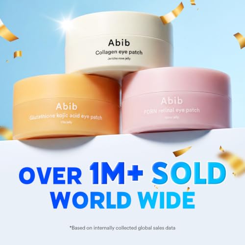 Abib Vegan Collagen Eye Patches for Wrinkles & Fine Line with - Product Imagery