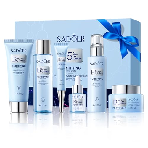 For SADOER B5 Vitamin Skincare Set 6 Piece Barrier Repair - DailyBrio Official Imagery - 1
