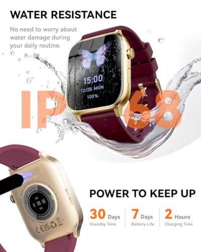 Smart Watches for Women Men, Fitness Tracker Watch with 110 - Product Imagery