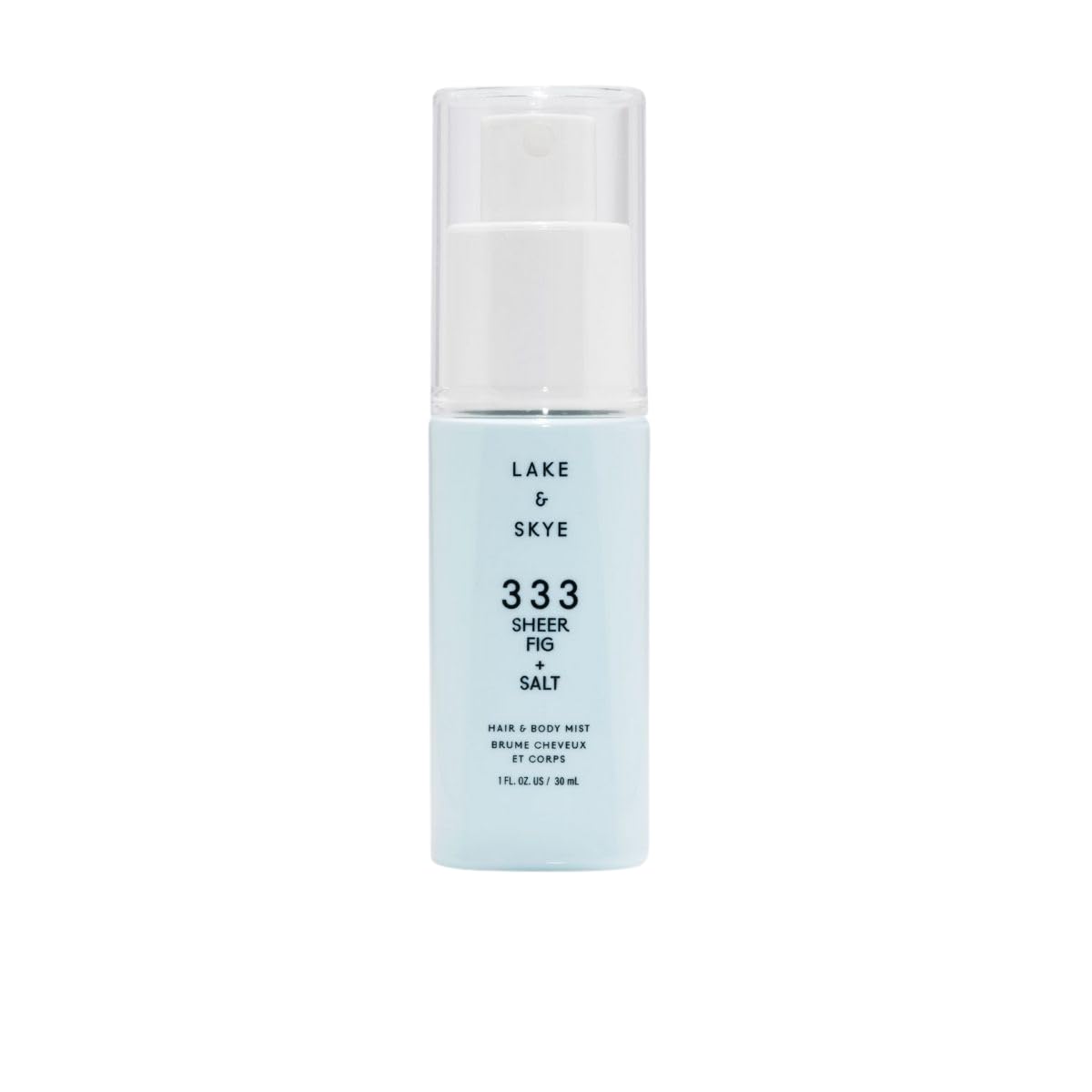 Lake & Skye 333 Sheer Fig + Salt Hair & Body Mini Mist - Travel - Product Imagery