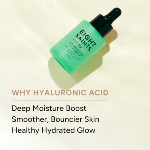 Eight Saints Skincare Pure Hyaluronic Acid Serum for Face - Product Imagery