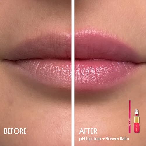 Winky Lux Flower Balm - pH Color Changing Lip Balm, Pink Flower - Product Imagery