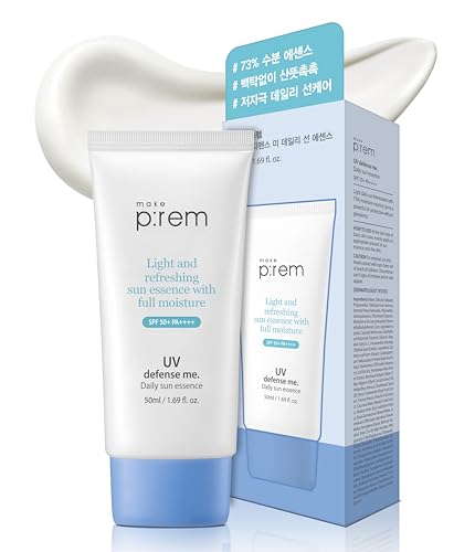 MAKEPREM UVA UVB Defense Me Daily Sun Essence VEGAN Makeup - MAKEP:REM Official Imagery - 1