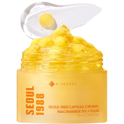 K-SECRET SEOUL1988 Niacinamide 5% Capsule Cream for Dull Skin, 1.69 fl oz - K-SECRET Official Product View 1