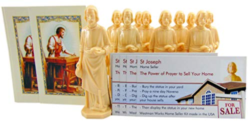 Westmon Works St Joseph Statue for Selling Homes Bulk Lot Real - Product Imagery
