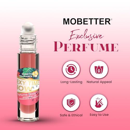 MOBETTER FRAGRANCE OILS Sexy Time Now Perfume Body Oil for Women - Product Imagery