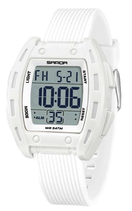 FANMIS Retro Digital Sports Watch Square Watch for Men Women - FANMIS Official Imagery - 1