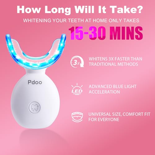 Teeth Whitening Kit with LED Light Tray for Sensitive Teeth, 5 - Product Imagery
