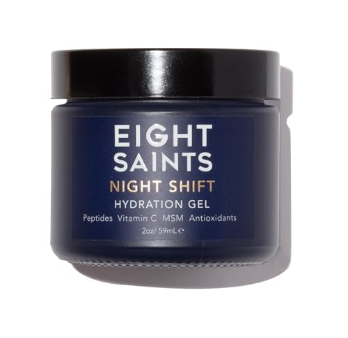 Eight Saints Night Shift Anti-Aging Gel Face Moisturizer, Anti Wrinkle Night Cream Gel For Face To Reduce Fine Lines and