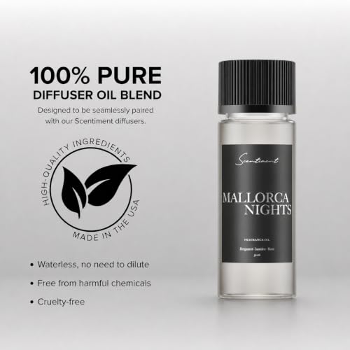 Scentiment Mallorca Nights Diffuser Oil - Premium Hotel Scent - Product Imagery