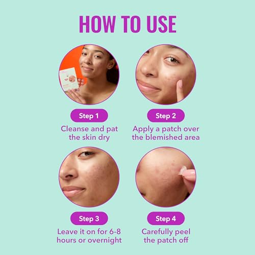 Good Molecules Pimple Patches, Hydrocolloid Patches for Face, 60 - Product Imagery