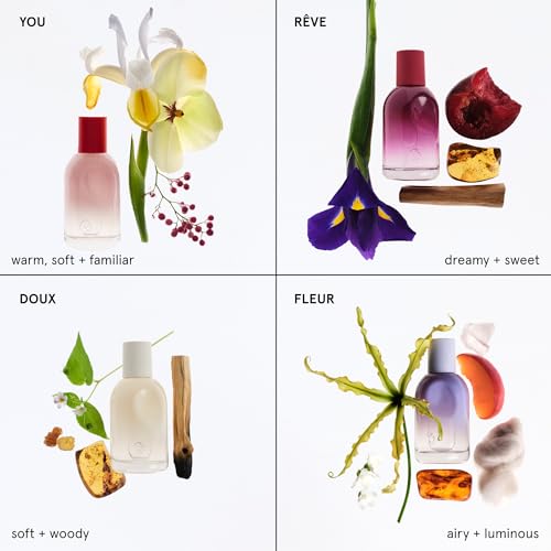 Glossier You Mini Wardrobe Fragrance Set, 4 x 1.5ml - Product Imagery