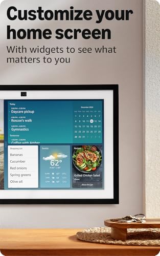 Amazon Echo Show 15 (newest model), Full HD 15.6" kitchen hub - Product Imagery