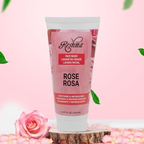 Reshma Beauty Ravishing Rose Skincare Set Face Wash, Scrub, and - Product Imagery
