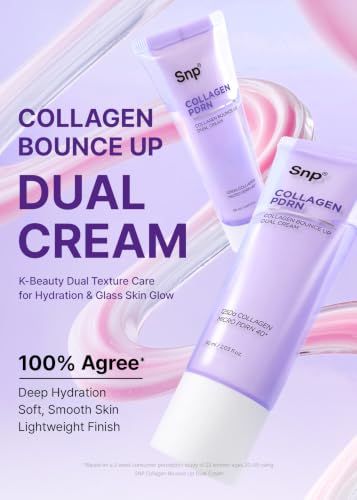 SNP Collagen Bounce Up Dual Cream, 60ml/2.03 Oz - Product Imagery