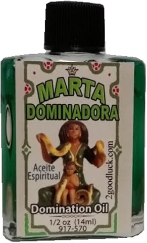 Marta Dominadora, Spiritual Oil with 1 Dram Perfume Set for - Product Imagery