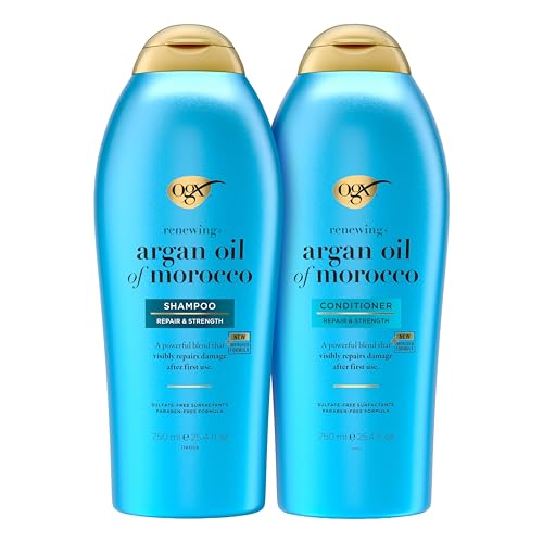 OGX Renewing Argan Oil of Morocco Shampoo Conditioner 2 x 25 - OGX Official Imagery - 1