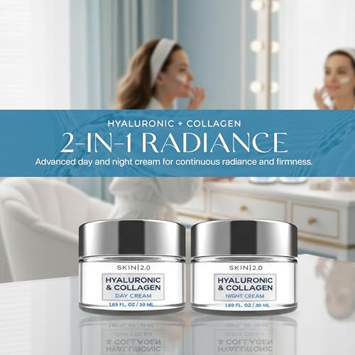 Skin 2.0 Hyaluronic Acid & Collagen Face Moisturizer – Deep - Product Imagery