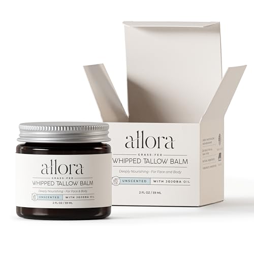 100% Grass Fed Beef Tallow for Skin - Whipped Tallow Balm with - Product Imagery