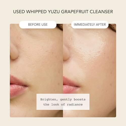 Whipped Korean Skincare Face Wash, Doubles as a Face Mask, Yuzu - Product Imagery