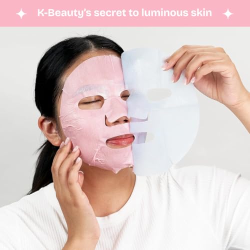 FACETORY I Pinky Promise, Korean Beetroot Face Mask, Radiant - Product Imagery