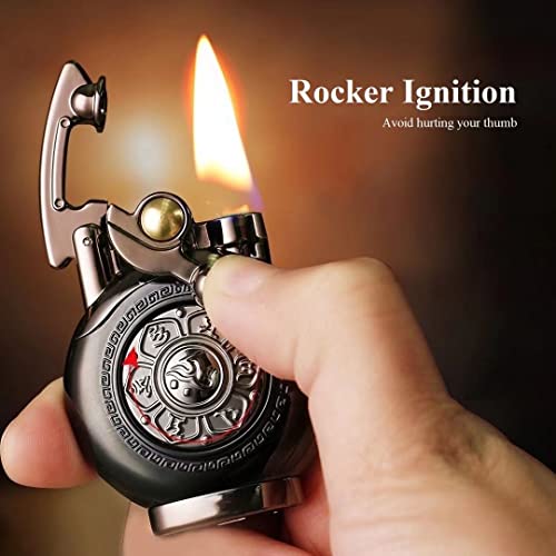 Vintage Antique Lighter, Reusable Windproof Trench Lighter, Cool - Product Imagery