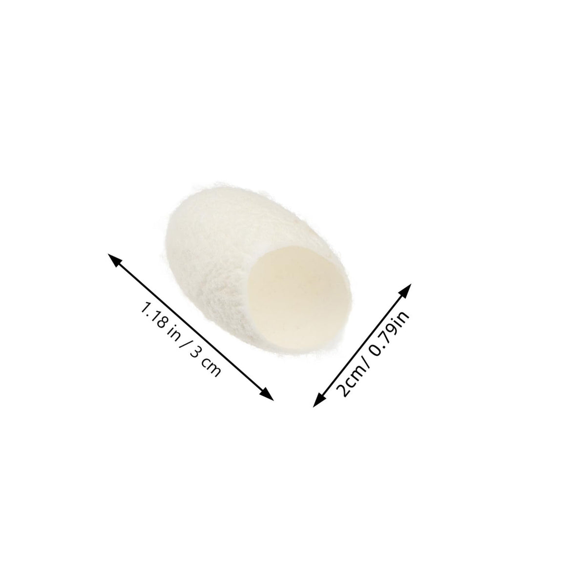 Natural Silkworm Face Wash Balls Organic Facial Cleaning - PLAFOPE Official Imagery - 3