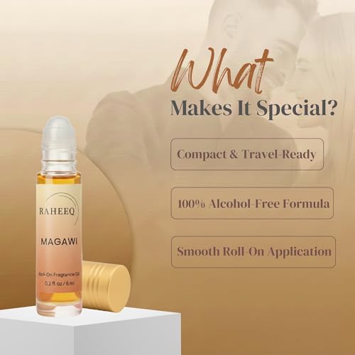 MAGAWI Coffee Perfume Oil Roll-On – Rich Creamy Gourmand - Product Imagery