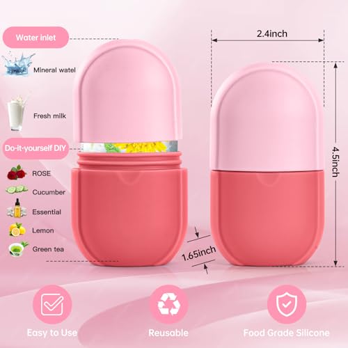 Ice Roller for Face and Eye, Ice Face Roller, Aesthetic Skin - Product Imagery