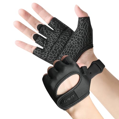 Short Workout Gloves for Women Men, Weight Lifting Gloves Full - Product Imagery