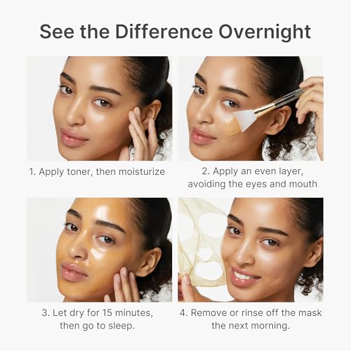 medicube Wrapping Mask Kojic Acid Turmeric- Overnight Peel Off - Product Imagery