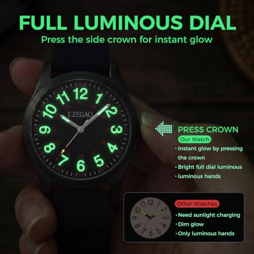 Nurse Watch for Nurse, Waterproof Watch for Swimming 24 Hour - Product Imagery
