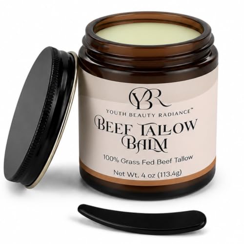 Youth Beauty Radiance 100 Grass Fed Beef Tallow Balm for - Youth Beauty Radiance Official Imagery - 1