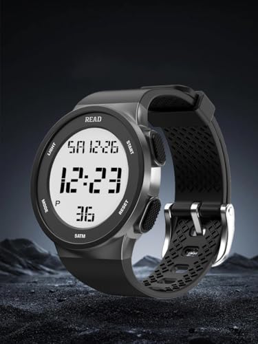 Digital Watches Minimalist Sports Waterproof Versatile - Product Imagery